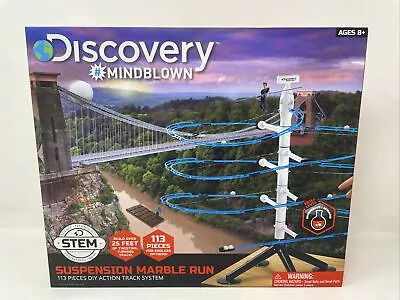 Discovery Mindblown Suspension Marble Run 113 Pieces DIY Action Track System • $28.95