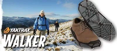 Yaktrax WALKER Snow Ice Walking Running Shoe Pro Chain Safety Anti-Slip Grips • £14.99