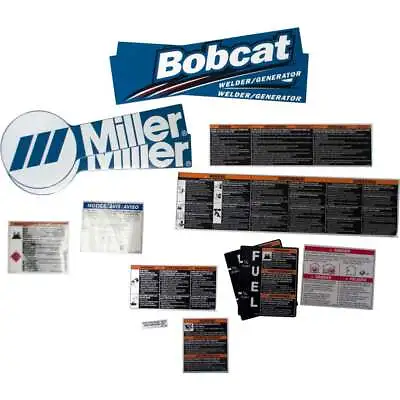 Miller 255938 Kit Label Bobcat 225/250/3 Phase • $96.99