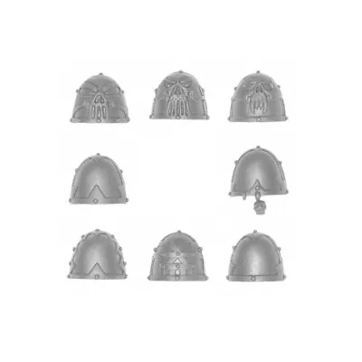 Khorne Berzerkers SHOULDER PADS X 8 Chaos Space Marines 40K  • $6.99