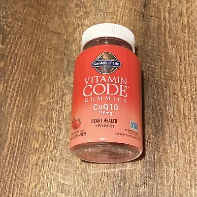 Garden Of Life Vitamin Code Gummies CoQ10 150mg Heart Health Probiotics Exp 2/25 • $13.99