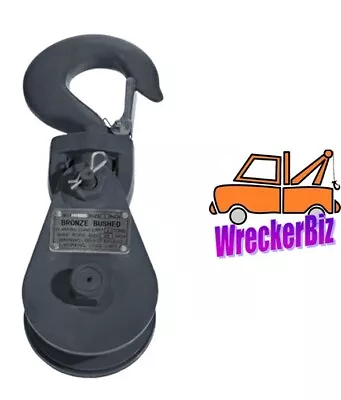 2 TON SNATCH BLOCK Wrecker Tow Truck Car Carrier Rollback Crane Equipment • $54