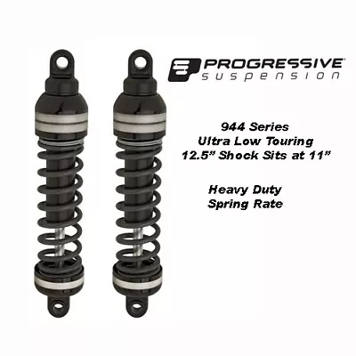 Progressive Suspension Heavy Duty 944 Ultra Low Touring 12.5  Shock 80-20FLH/FLT • $872.95