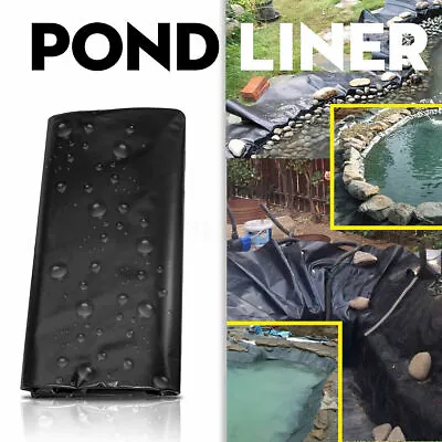 £10.98 • Buy Garden Fish Pond Liners Liner Pool Membrane Reinforced Landscaping All Sizes