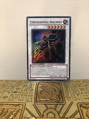 Yugioh - Underground Arachnid - DPC5-EN001 - Super Rare Limited Edition - (LP) • £2.80