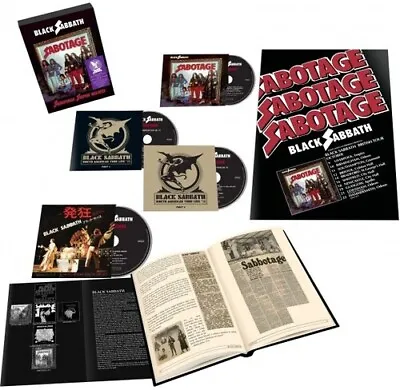 Black Sabbath - Sabotage (Super Deluxe Edition)(4CD) [New CD] Boxed Set Deluxe • $66.99