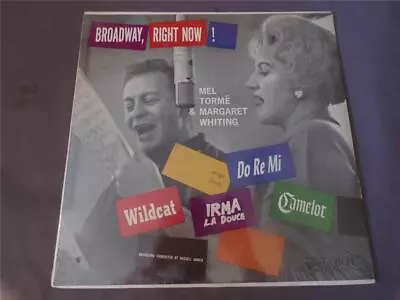 Mel Torme & Margaret Whiting Broadway  Right Now Verve LP • $14.99