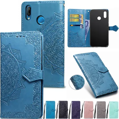 For Huawei P20 P30 Pro Mate20 Nova 3e Magnetic Leather Wallet Stand Case Cover • $15.89