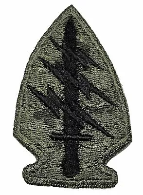 Vietnam Era U.S. Army Special Force Group Airborne Cut Edges Subdued Patch • $15.95