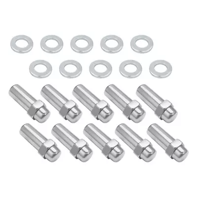 STP-WN5122K10-CHM Wheel Lug Nut Kit Chrome Cragar Weld SST Mag Length 2.12 • $44.05