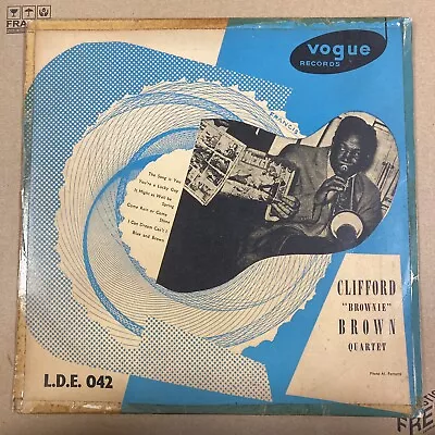 Clifford Brown Quartet - Self Titled - Uk Vogue 10  Lp -lde042 • $6.84