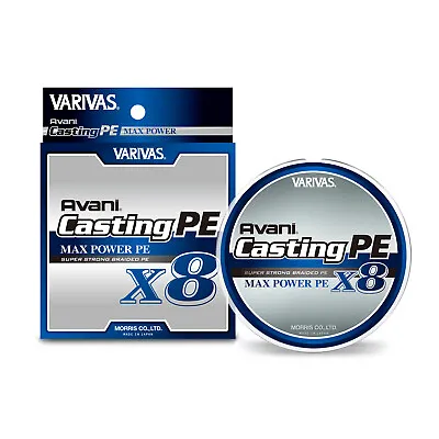 * VARIVAS Avani Casting PE Max Power X8 8Braid PE Line 300m Lb. Variation • $74.40