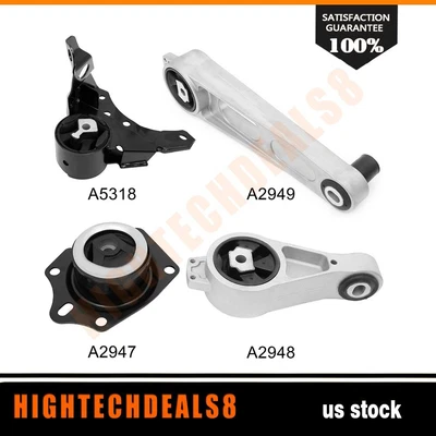 $69.20 • Buy Engine Motor Mount Kit 4Pcs For 2003 Dodge Neon SE / R/T Sedan 4-Door 2.0L