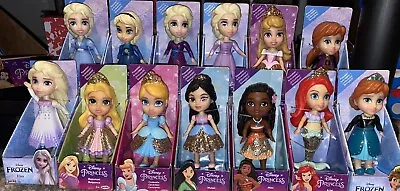 Disney Princess Posable Mini Doll Toddler Miniature 3.5  Figure ~ YOU CHOOSE • $9.50