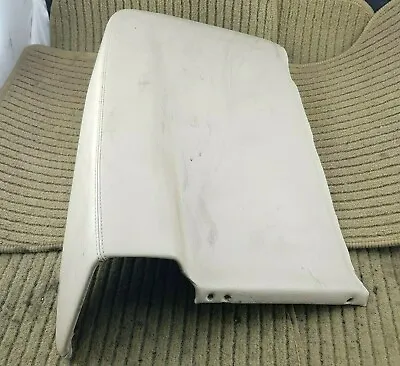 Mercedes R129 SL OS Seat Back Cover Right Side Leather Cream Beige Mushroom • $43.46