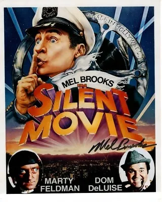 MEL BROOKS Signed Autographed 8x10 SILENT MOVIE Photo • $246.40