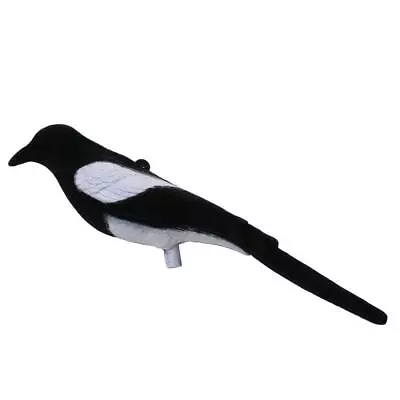 1pc Flocked Magpie For   Trap Cage Decoy • £7.63