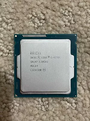 Intel Core I7-4770K SR174 3.5 GHz Processor LGA1150 Desktop Processor • $59.99