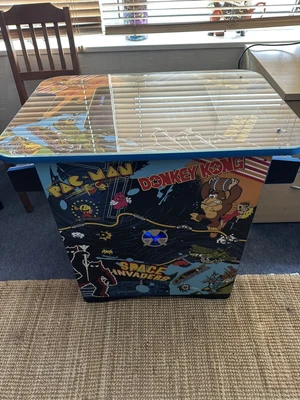 £500 • Buy Arcade Machine Cocktail Table | 60 Retro JAMMA Free Play Games | Multigame Theme