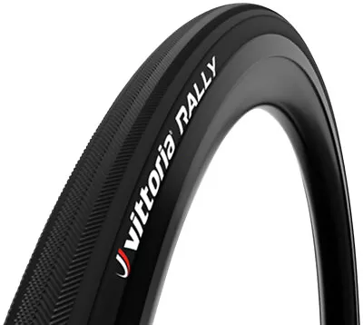 Vittoria Rally Tire - 700 X 25 Tubular Folding Black • $49.99