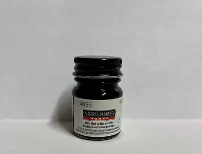 Testors Model Master Gloss Black Acryl 0.5 Oz. • $4.99