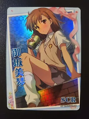 Mikoto Misaka A Certain Scientific Railgun SCR NS-2M09SCR-18 Goddess Story Card • $3