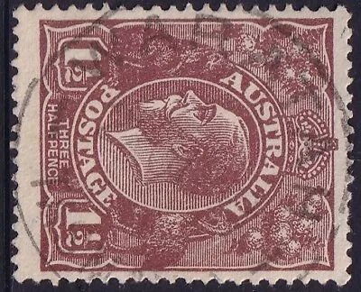 $13.08 • Buy TASMANIA AUSTRALIA KGV 1 1/2d *WARATAH* POSTMARK BROWN SINGLE WMK ACSC 87 Sg 52