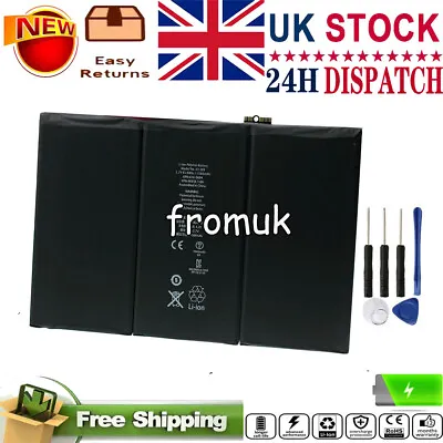 £12.66 • Buy New Battery Replacement For IPad 3 4 A1389 A1460 A1459 A1458 616-0592 616-0593