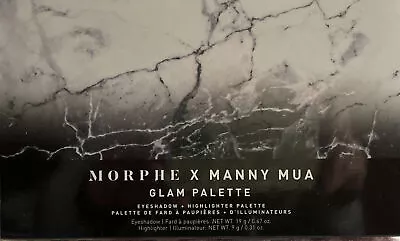 NIB-Morphe X Manny MUA Glam Palette • $19.95