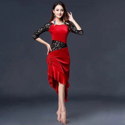 £67.31 • Buy Women Dance Wear Ballroom Dress Samba Costume Sexy Party Dresses One-piece