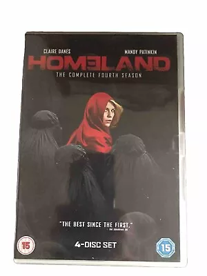 Homeland - Series 4 Complete (DVD 2015) • £4