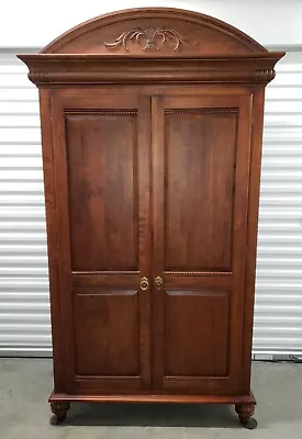 Ethan Allen British Classics Armoire Item #29-5415 In #260 Cinnabar Finish • $1695