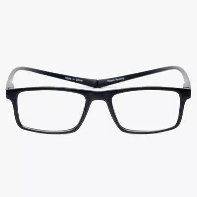 Rectangular Reading Glasses One Power Readers Neck Hanging Magnetic Snap • $15