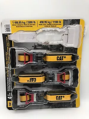 CAT Straps Ratchet Tie Down 3 Piece Set Open Box - Missing 1 • $38