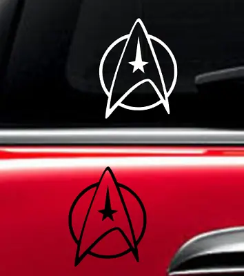 $5 • Buy Star Trek Decal Vinyl Car Window Sticker ANY SIZE