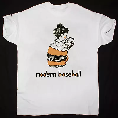 Modern Baseball Band White T-Shirt Cotton Unisex For Men Women RM375 • $22.99