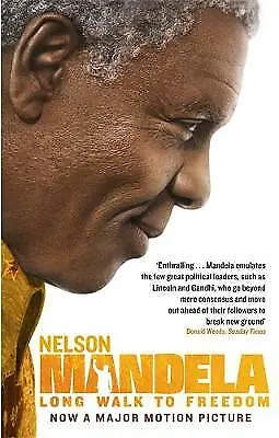 Long Walk To Freedom: Film Tie In By Nelson Mandela (Paperback 2013) • £12