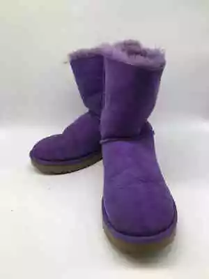 Pre-Owned UGG Purple Size 8 Shearling Boots • $45.59