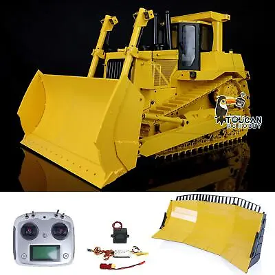 JDM DXR2 1/14 RC Metal Hydraulic Bulldozer Dozer With Upgraded Blade 201 Sounds • $4043.62