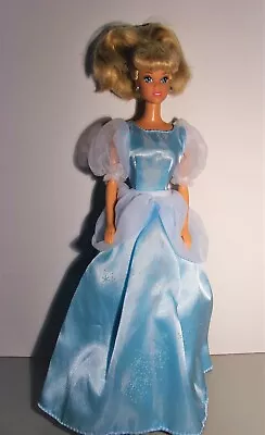 Mattel Disney Classics Cinderella Barbie Doll Vintage 1991 • $5.82