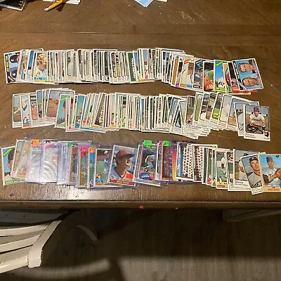 Vintage 1960’s And 70’s Baseball Card Lot  • $20