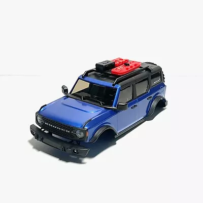 NEW Axial 1/24 SCX24 Ford Bronco Painted Blue Micro Crawler Body +Chassis/Lights • $49.95