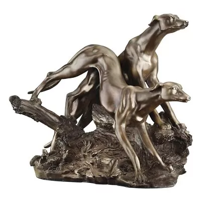 £127.80 • Buy Art Deco Italian Aristocratic Greyhound Whippet Statue Born To Run Sculpture