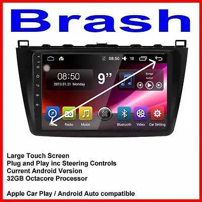 MAZDA 6 2008-12 GPS WIRELESS APPLE CARPLAY ANDROID AUTO DAB TPMS DVR Inc BOSE! • $422.73