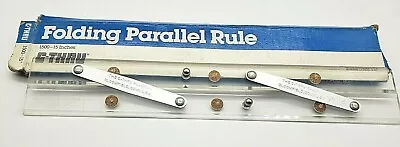 15  Folding Parallel Ruler By C-Thru Ruler Made In USA.  GUC  • $22