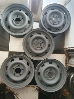 $395 • Buy Holden Torana Steel Rims 13x4.5 LC LJ LH X 4 Sandblasted Primed FE EK EH HD HR 