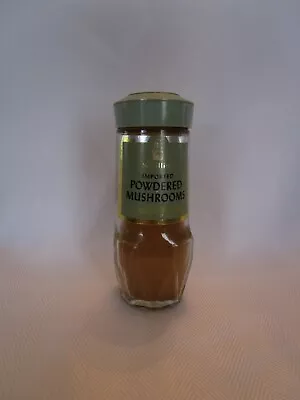 Vintage Schilling McCormick Green Lid Powdered Mushroom Spice Jar • $23.99