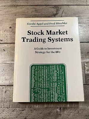 1980 Vintage Finance Book  Stock Market Trading Systems  Gerald Appel • $28