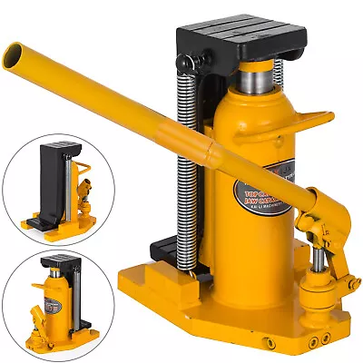 VEVOR Hydraulic Machine Toe Jack 20Ton Manual 44092lb Truck RV Repair Lift Tool • $208.99