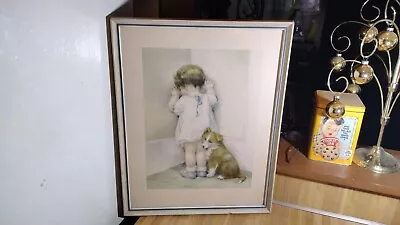 £49.06 • Buy Bessie Pease Guttman  In Disgrace  Framed Picture,19x15!